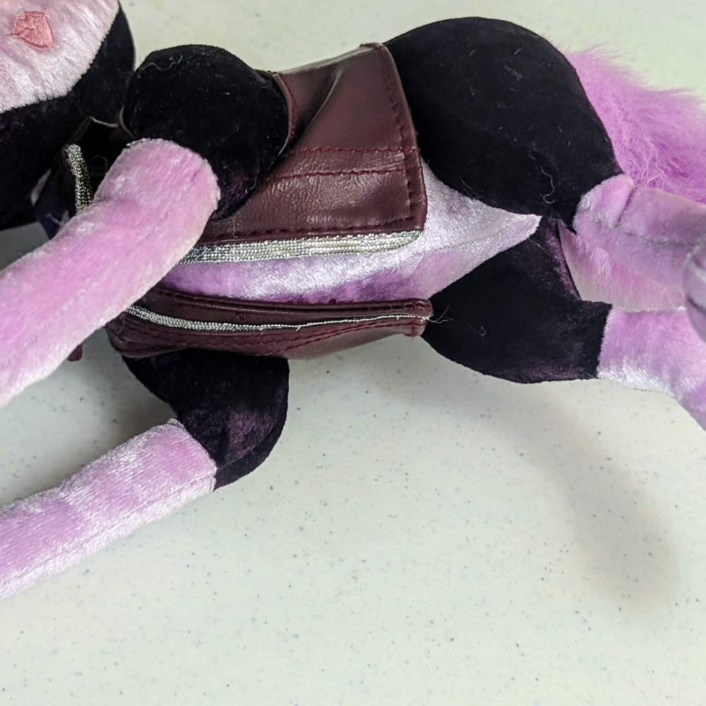 Purple and Pink Stuffed Animal Toy - Picture 8 of 15